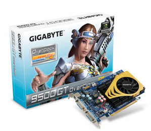 Gigabyte nVIDIA GeForce 9500GT 1GB PCIe DDR2 2x DVI HDMI TV-Out Graphic Card